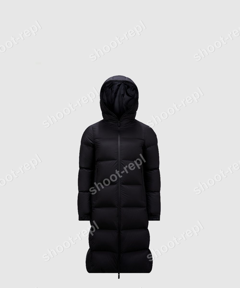 로고 롱 패딩 - 겨울 패딩 레플리카 추천 참고 이미지
